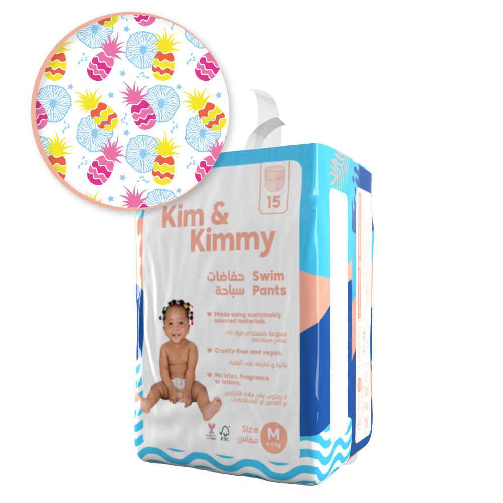 Kim & Kimmy - Medium Swim Pants, 6 - 11kg, Qty 15